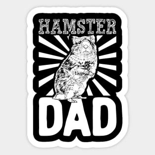 Hamster lover - Hamster Dad Sticker